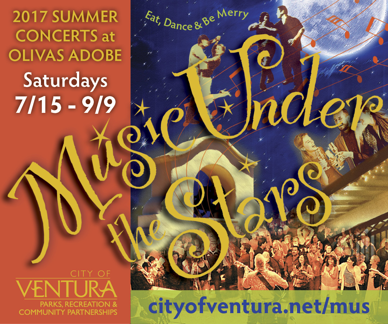 Music Under the Stars Concert Series presented by City of Ventura Parks