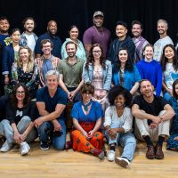 Gallery 5 - A group photo of most of the actors, stage managers and crew of Festival '25.